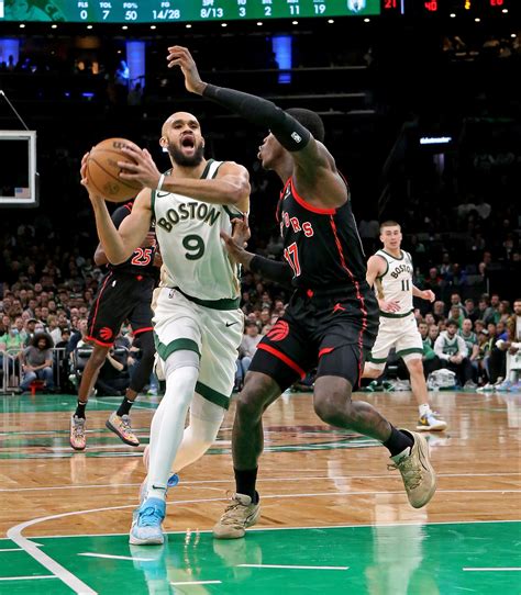 Derrick White comes alive in crunch time as shorthanded Celtics survive over Raptors